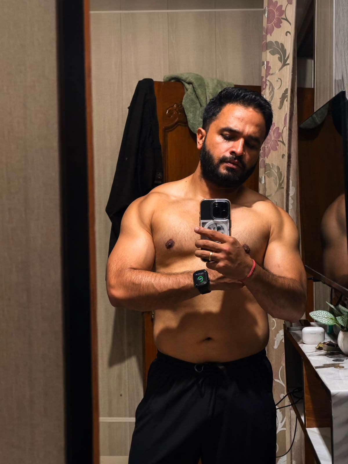 Vishant after losing 20kg with SwasthaFit Indian diet plan