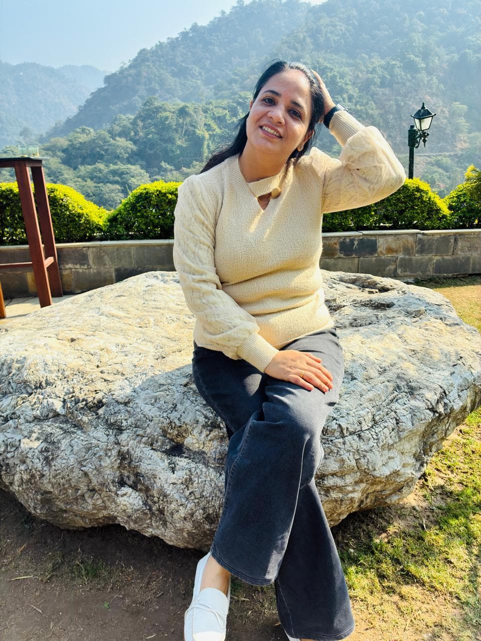 Neha after losing 12kg with SwasthaFit Indian diet plan